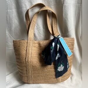 Draper James Everyday Straw Bag